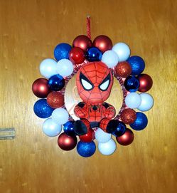 Spiderman wreath