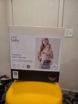 TushBaby Strapless Baby Hipseat – Grey