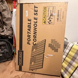 Portable Cornhole Set