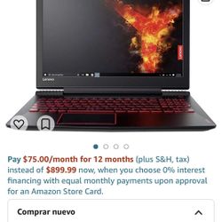 Lapto Lenovo Intel i7 -7700h