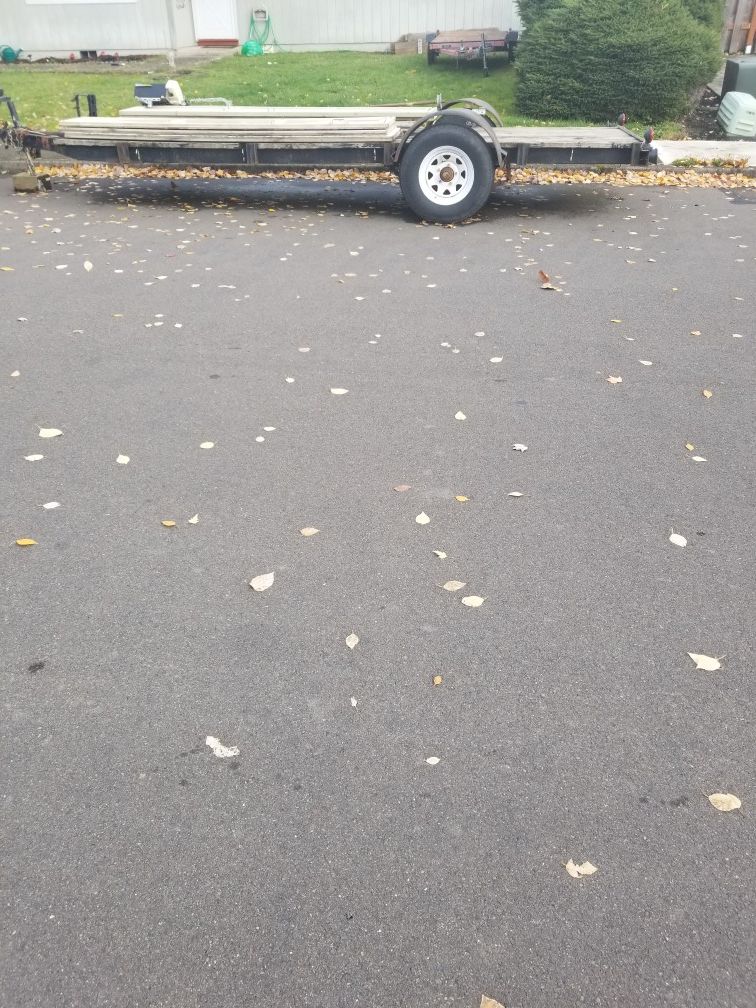 16 foot heavy duty trailer