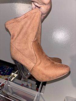 Heels soft with glass heel