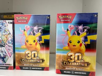 Pokemon 30th anniversary booster bundle