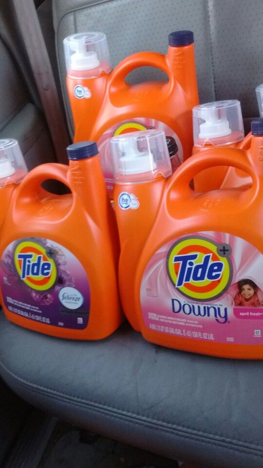 Tide laundry detergent