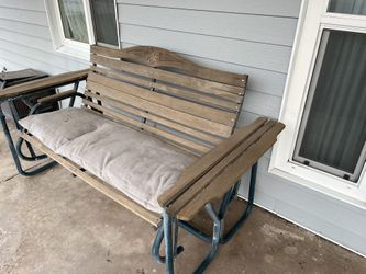 Wooden Swing Outdoor