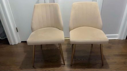 Channel Back Leilani Dining Chairs Set of 2
