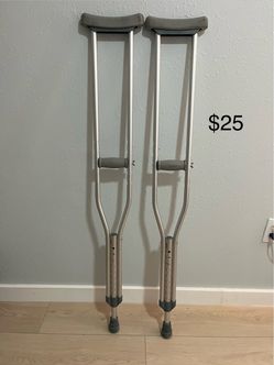 Adjustable Crutches & Orthopedic Walking Boot – Available Separately or as a Bundle