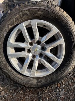 Stock Chevy truck Rims