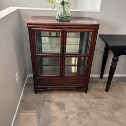 Quality Wooden Freestanding Floor Cabinet with 2 Adjustable Shelves  Storage