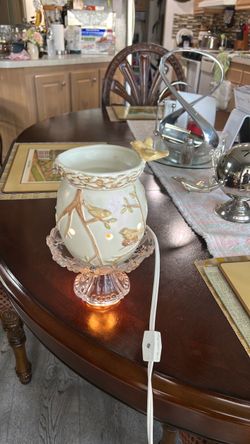 Ceramic Bird Wax Warmer Electric Lamp
