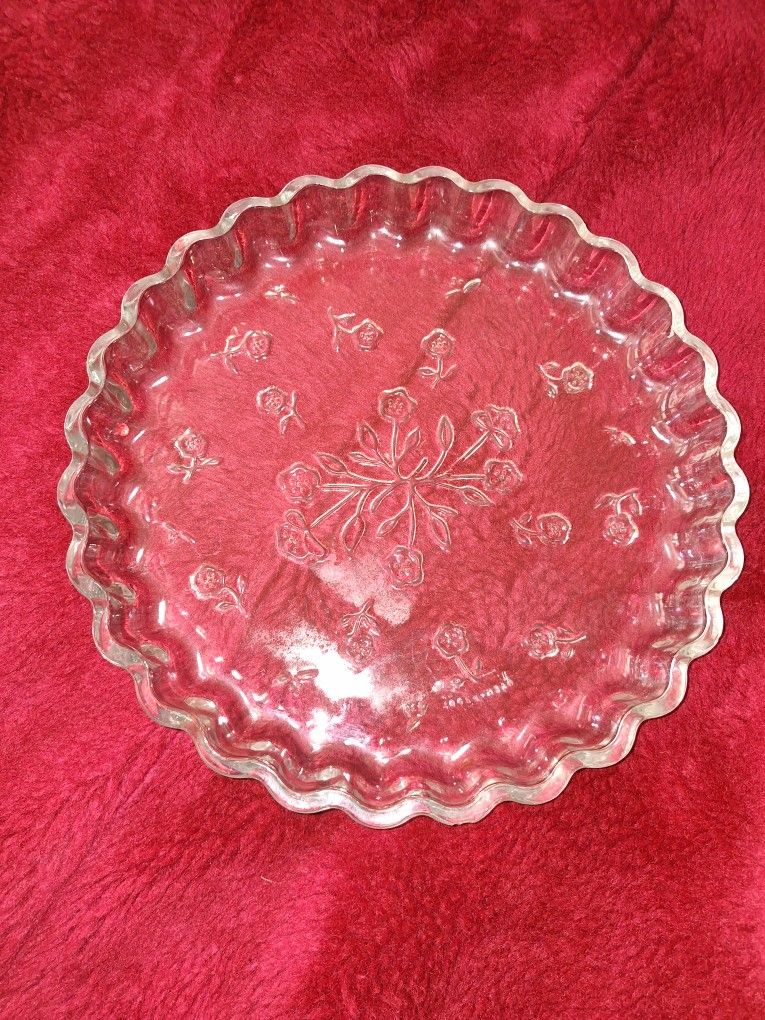 Princess House Heritage Design Pie Dish