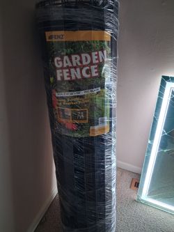 48in by 100ft garden fence