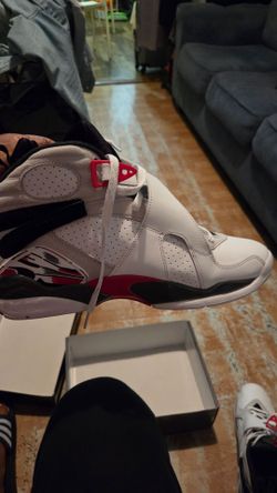 JORDAN 8 RETRO WHITE TRUE RED 2025