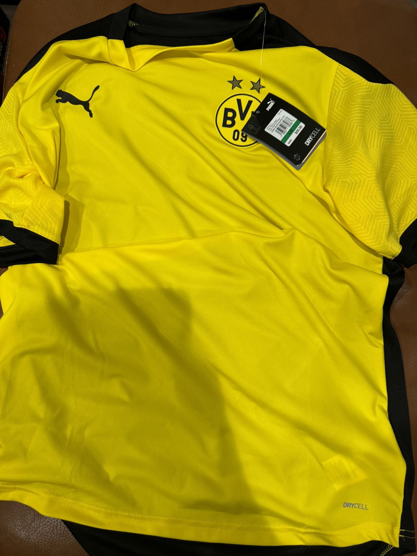 Puma Borrusia Dortmund Soccer Jersey Size Large Men New 