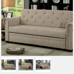 FUTON SOFA NEW IN BOX ☎️ 1714586,2564 PICK UP PRICE 