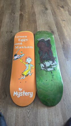 Skateboard decks