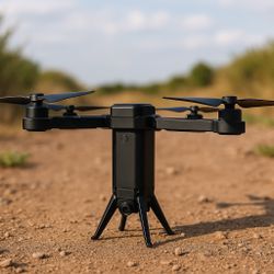 SkyRocket X6 Foldable Drone – Compact Launch-Style Quadcopter with Altitude Hold, HD Camera & Easy Controls