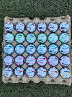 30 golf ⛳️ balls Taylor made Speed Soft