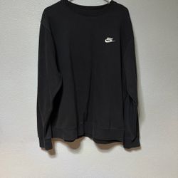 Nike Black Crewneck