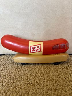 Vintage 1990’s  Oscar Meyer Weiner Mobile Coin Bank