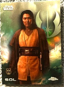 2025 Topps Chrome Star Wars Master Sol Refactor