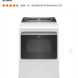 Whirlpool Smart Gas Dryers🔥🔥🔥