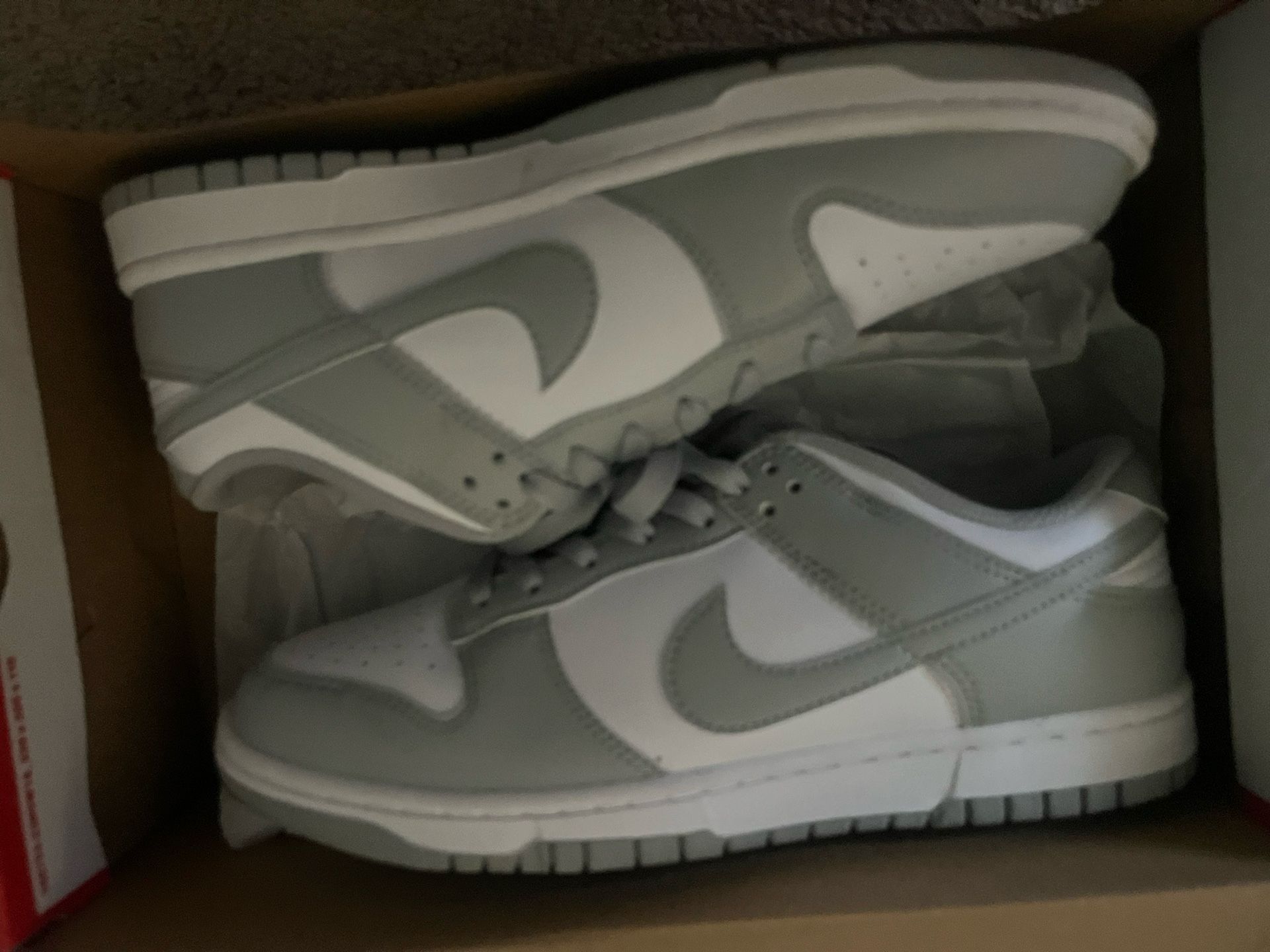 Grey Nike Dunks