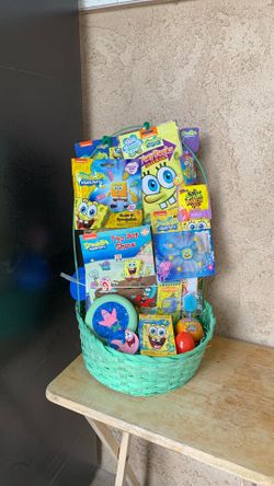 SPONGEBOB SQUAREPANTS EASTER BASKET