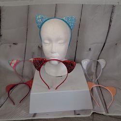 6 Cat Headbands 