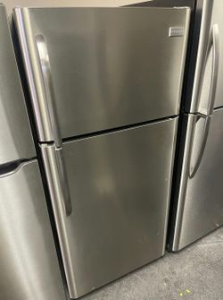 Frigidaire Top Freezer Refrigerator Stainless Steel