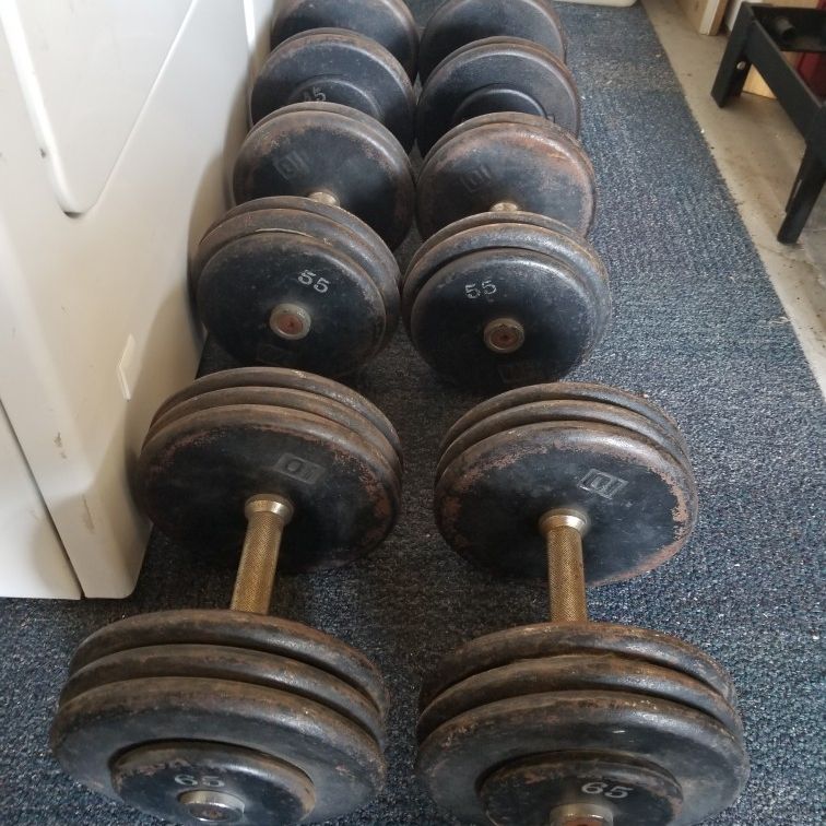 Old School Dumbbells for Sale in Brea CA OfferUp
