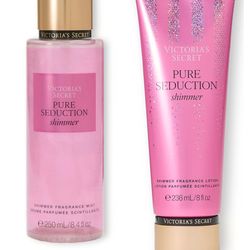 Set Victoria Secret Pure Seduction Shimmer New