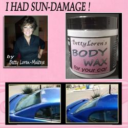I Have Sun Damage, need some wax ?