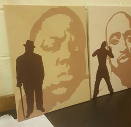 Notorious B.I.G painting by me