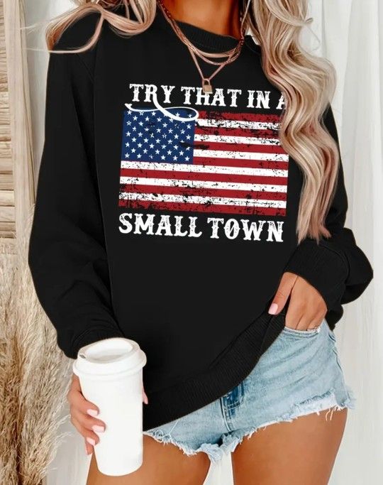 New Size M. 8/10 And Large Size 12 Long Sleeved T-shirt