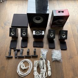 Klipsch Energy RC-Micro 5.1 speakers + subwoofer