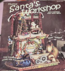 Musical Santas Workship With Fiber Ootic Lights