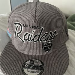 Raiders Corduroy Super Bowl SnapBack 
