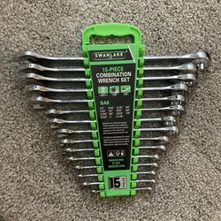 15 Piece Combination Wrench Set
