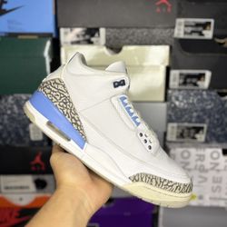 Size 11M - Jordan 3 “UNC Toe”