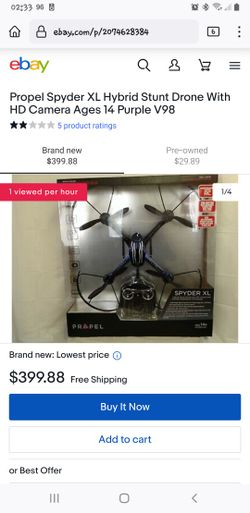 Propel spyder xl deals