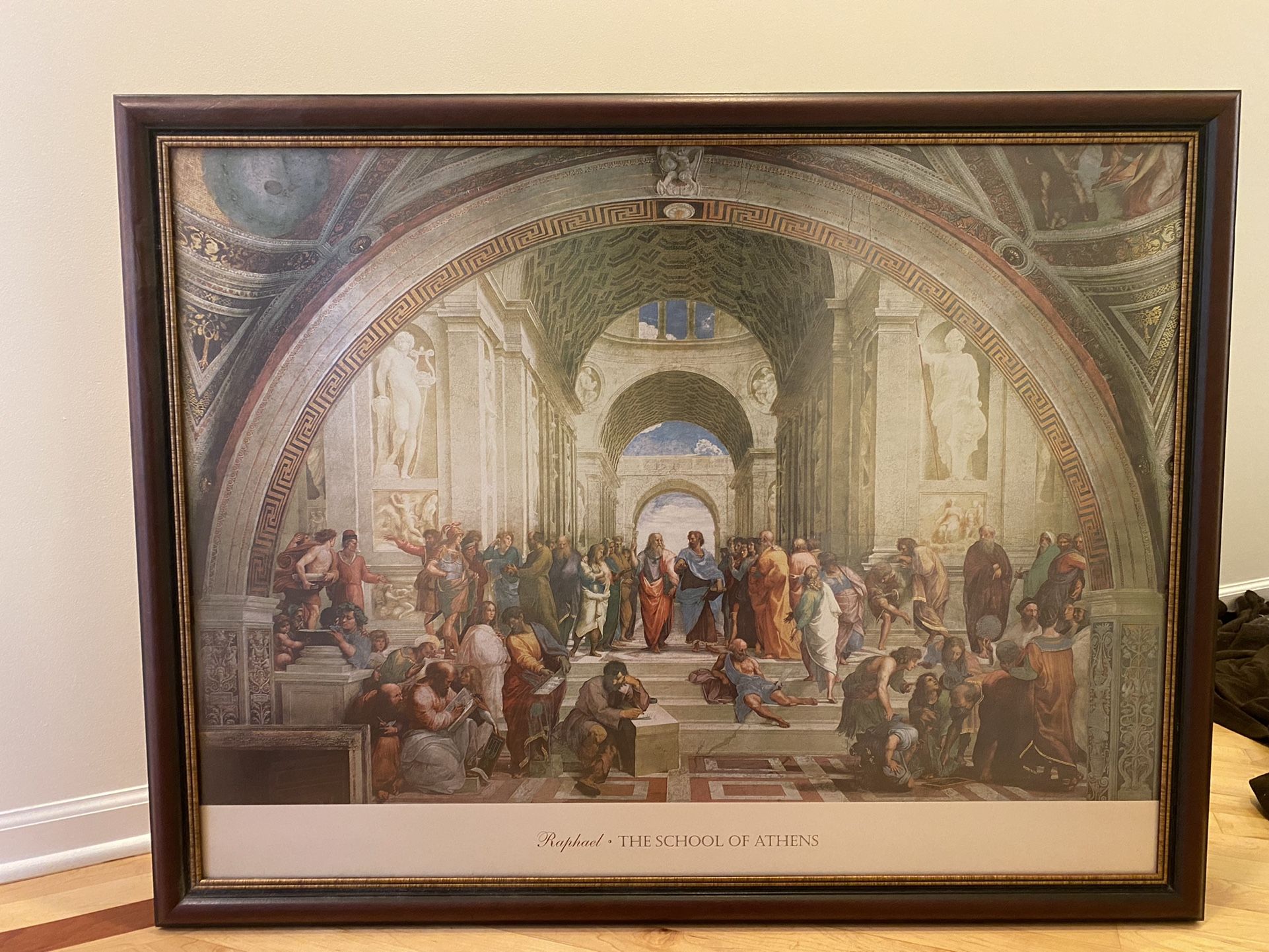 School Of Athtens Picture By Raphael