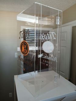 Tito's Handmade Vodka Acrylic Display Locking Case