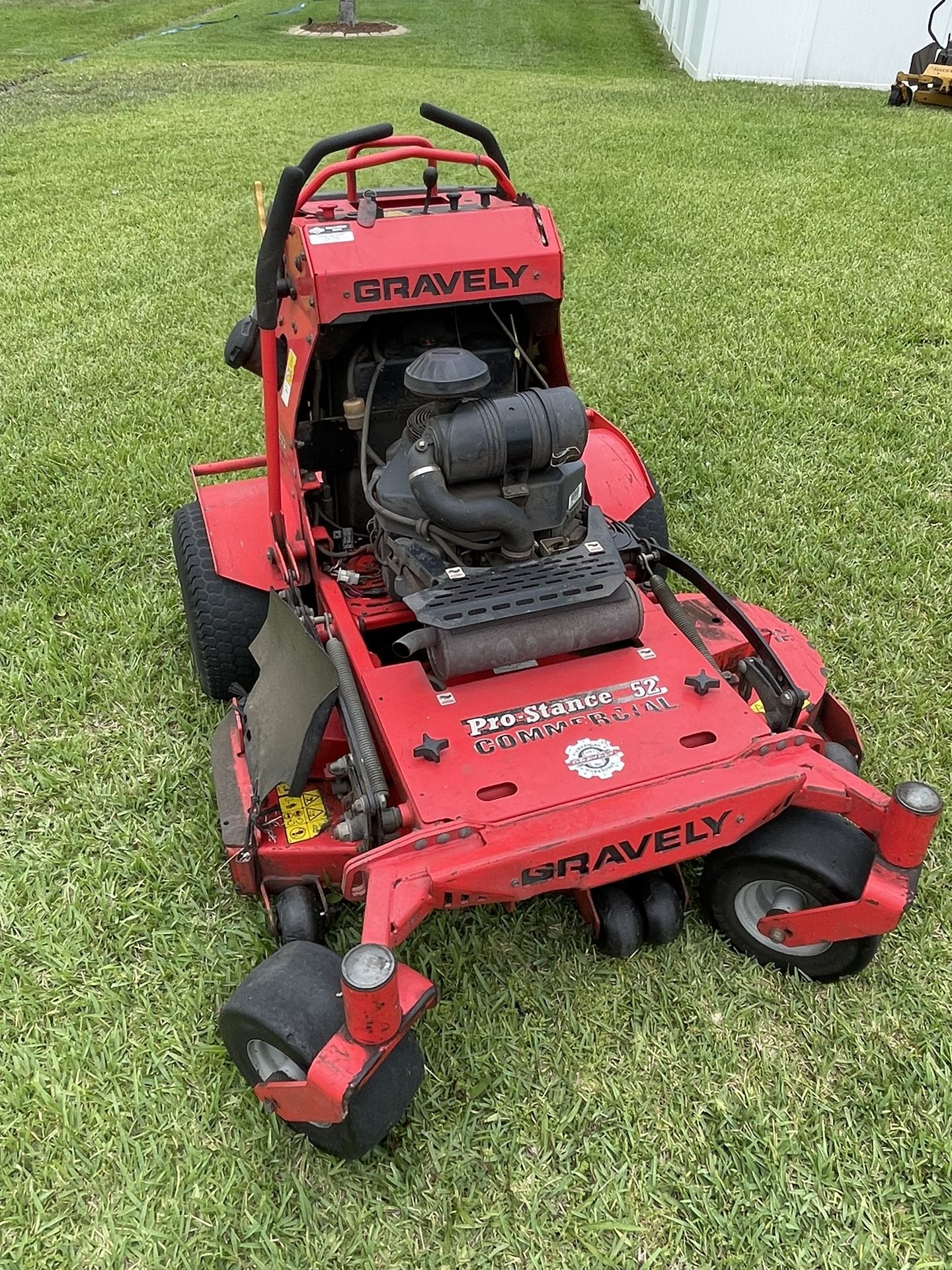 Standing Commercial Mower