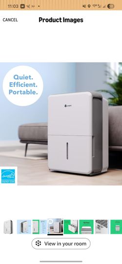 Vremi 50 Pint 4,500 Sq. Ft. Dehumidifier Energy Star Rated for Large Spaces and Basements