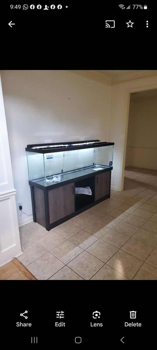 Top Fin 125 Gallon Aquarium