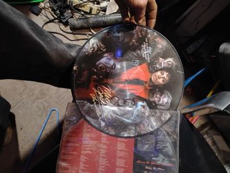 Michael Jackson's 1982 Double Sided Record Showing His Two Biggest Albums Of All Times