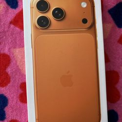 iPhone 17 pro max 1TB Cosmic Orange