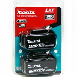 (NEW) Makita 18V Batteries ( 6.0Ah Lithium Ion )