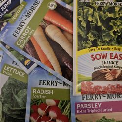 FERRY MORSE PLANT SEEDS  FOR GARDEN